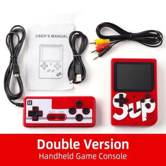 Double-Player SUP Retro Game Box - 400+ Classic Games, Dual Joystick + TV Output
