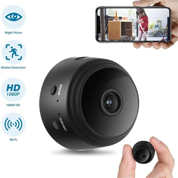 A9 Mini WIFI HD Security Camera - 1080p Wireless Smart Surveillance with Night Vision
